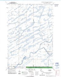 Jump River Fire Tower NW 1970 topographic map thumbnail