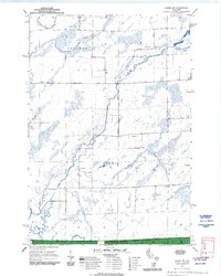 Ogema NW 1970 topographic map thumbnail