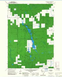 Mondeaux Dam 1970 topographic map thumbnail