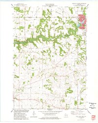 River Falls West 1974 topographic map thumbnail