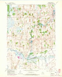 Rome 1960 topographic map thumbnail