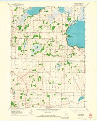Rutland 1961 topographic map thumbnail