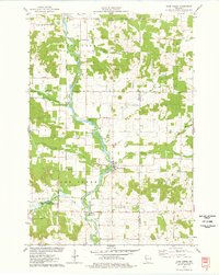 Sand Creek 1975 topographic map thumbnail