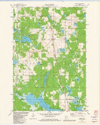 Sarona 1981 topographic map thumbnail