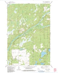 Scovils Lake 1983 topographic map thumbnail