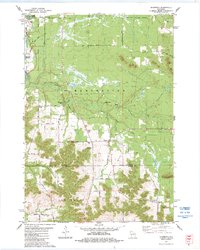 Shamrock 1983 topographic map thumbnail