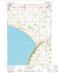 Sherwood 1974 topographic map thumbnail