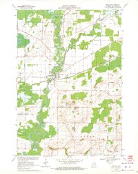 Shiocton 1969 topographic map thumbnail