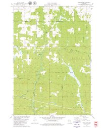 Simes Creek 1979 topographic map thumbnail