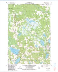 Siren West 1982 topographic map thumbnail