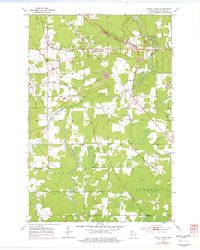 South Range 1954 topographic map thumbnail