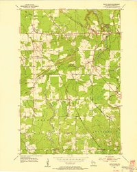 South Range 1954 topographic map thumbnail