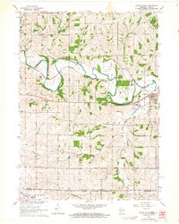 South Wayne 1962 topographic map thumbnail