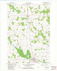 Spencer North 1981 topographic map thumbnail