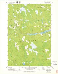 Spirit Falls 1978 topographic map thumbnail