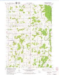 Stangelville 1978 topographic map thumbnail