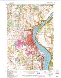 Stillwater 1967 topographic map thumbnail