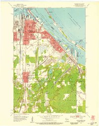 Superior 1954 topographic map thumbnail