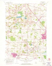 Sussex 1959 topographic map thumbnail