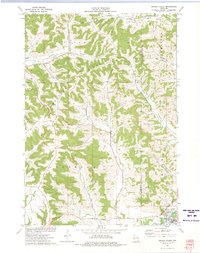 Swinns Valley 1973 topographic map thumbnail