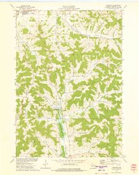 Tamarack 1973 topographic map thumbnail