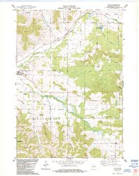 Taylor 1984 topographic map thumbnail