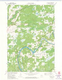 Thornapple 1971 topographic map thumbnail