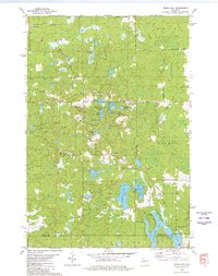 Timms Hill 1979 topographic map thumbnail