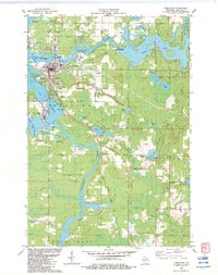 Tomahawk 1982 topographic map thumbnail