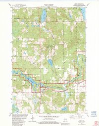 Trego 1982 topographic map thumbnail