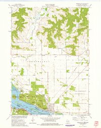 Trempealeau 1973 topographic map thumbnail