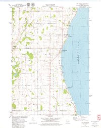 Two Creeks 1978 topographic map thumbnail