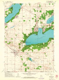 Walworth 1960 topographic map thumbnail