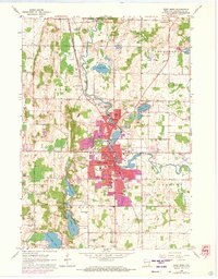 West Bend 1959 topographic map thumbnail