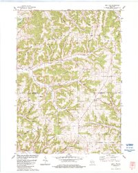 West Lima 1983 topographic map thumbnail
