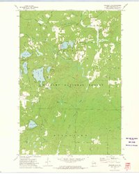 Wheeler Lake 1972 topographic map thumbnail