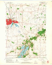 Whitewater 1960 topographic map preview