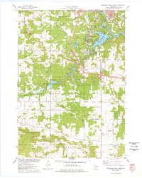 Wisconsin Dells South 1975 topographic map preview