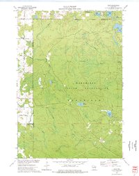 Zoar 1973 topographic map thumbnail