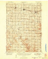 Baldwin topographic map thumbnail