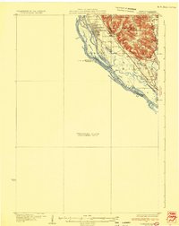 Cochrane 1932 topographic map thumbnail