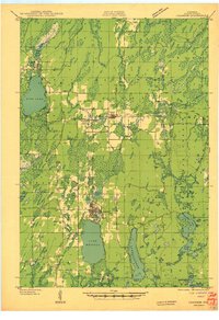 Crandon 1941 topographic map thumbnail