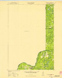 Danbury 1949 topographic map thumbnail