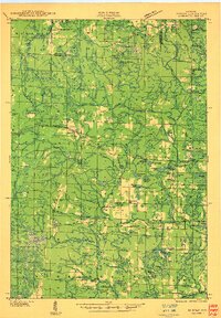 Dunbar 1941 topographic map thumbnail