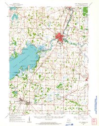 Fort Atkinson 1961 topographic map thumbnail