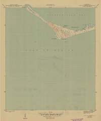 Cape St. George 1945 topographic map thumbnail