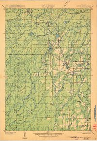 Glidden 1945 topographic map thumbnail
