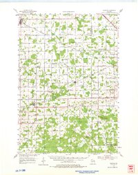 Granton 1954 topographic map thumbnail