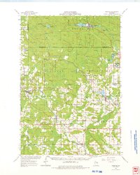 Gresham 1964 topographic map thumbnail