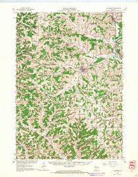 Hillsboro 1966 topographic map thumbnail